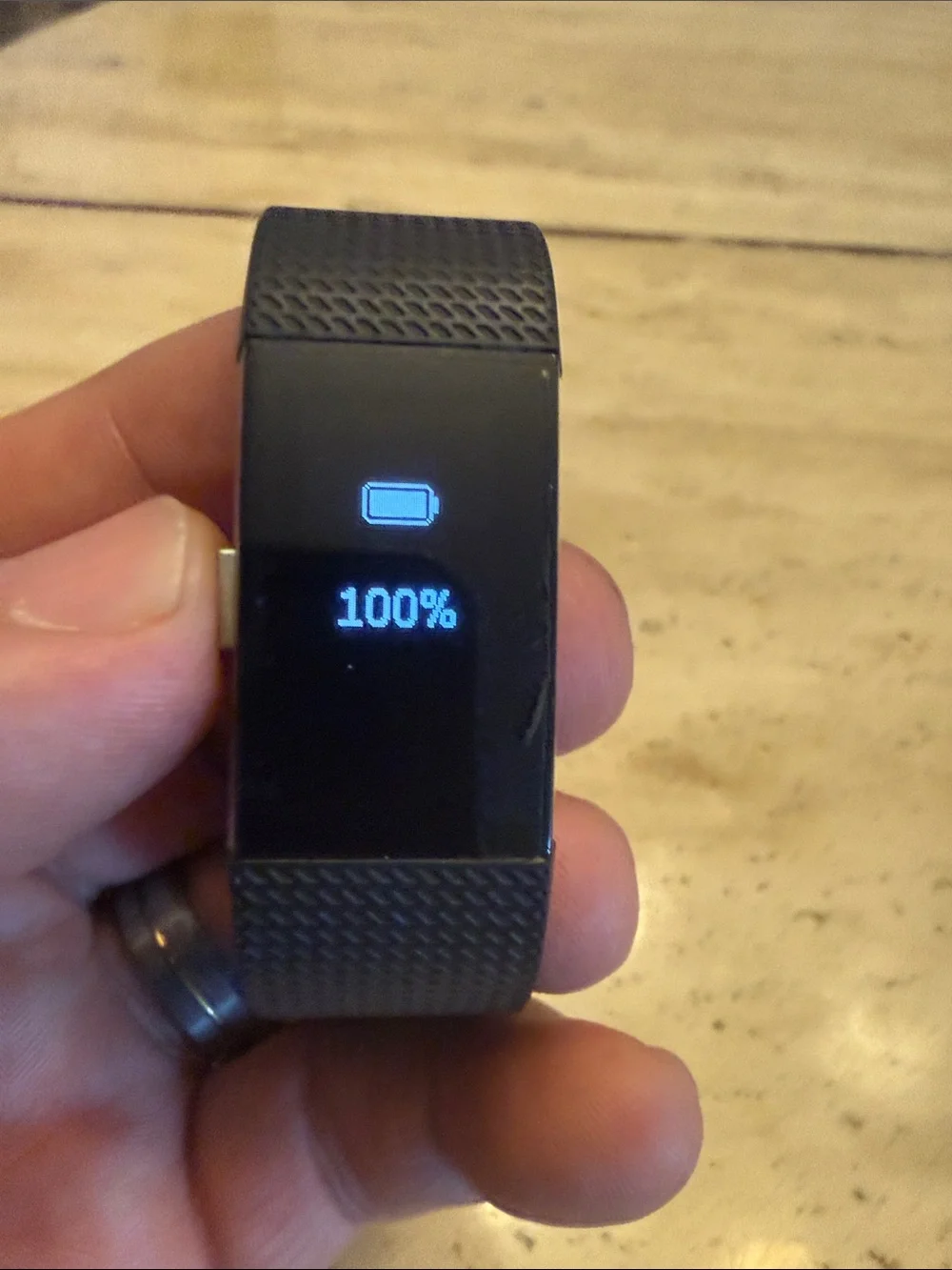 fitbit Charge Heart Rate Fitness Tracker in Black